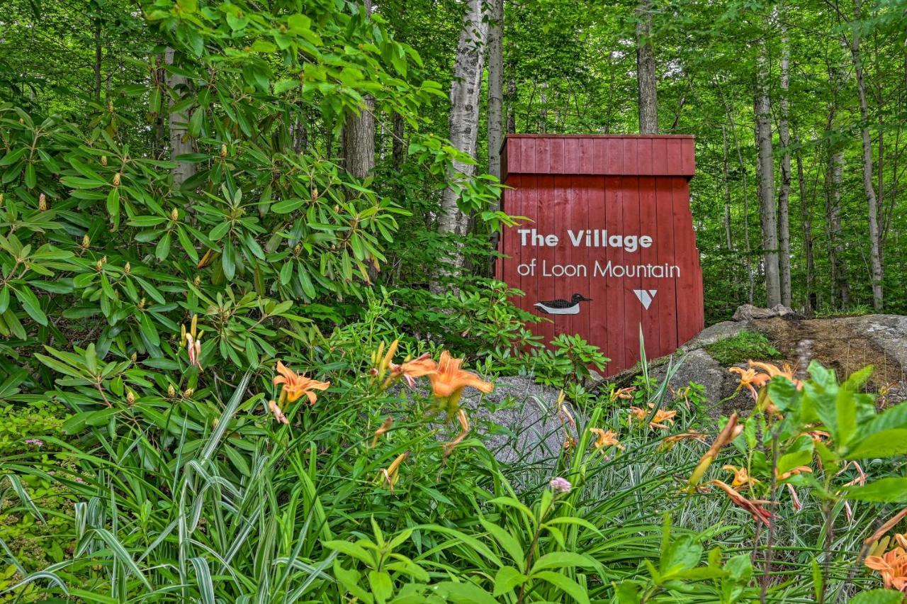Village Of Loon Mtn Condo With Fireplace And Balcony! Lincoln Exterior photo